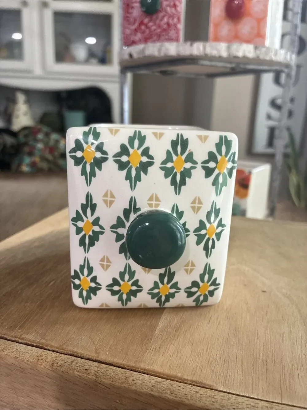 The Pioneer Woman Flea Market Spice Tea Box REPLACEMENT DRAWER ONLY Teal Planter